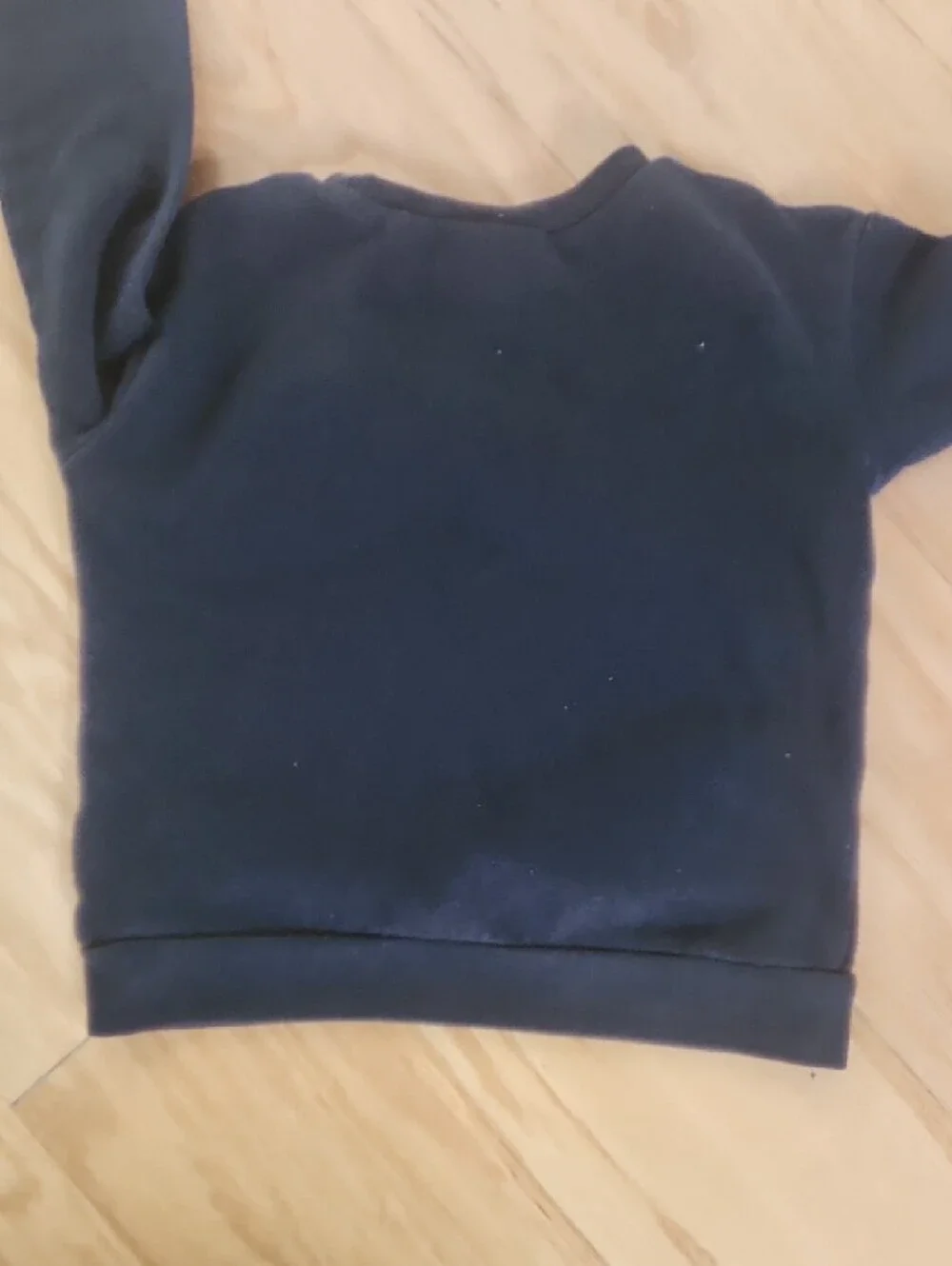 Children's Place Black Sweatshirt with Neon Heart Accents 3 T